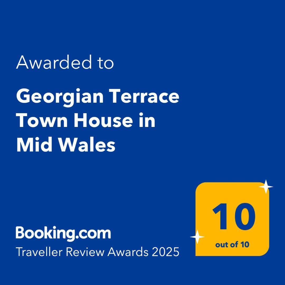 Georgian Terrace Town House In Mid Wales Βίλα Newtown  Εξωτερικό φωτογραφία